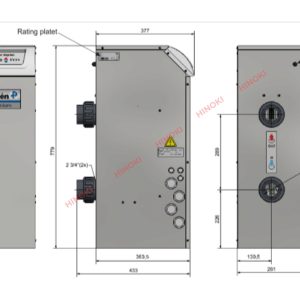 Thông số kỹ thuật của Heater Pahlen Electric MidiHeat
