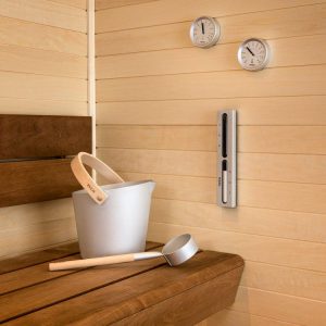 Máy đo nhiệt độ và độ ẩm Tylo màu bạc