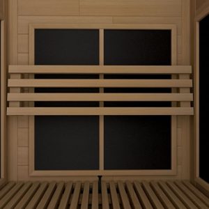 Bên trong phòng xông hơi hồng ngoại SAWO