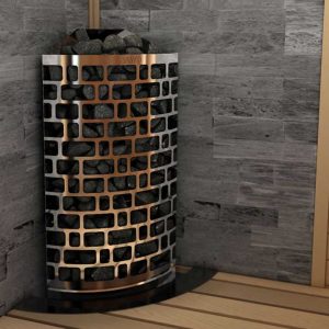 Máy xông hơi khô SAWO trụ vát góc