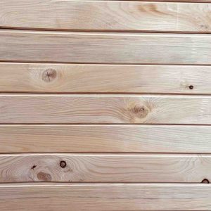 Phòng xông hơi làm từ gỗ Hemlock có mắt